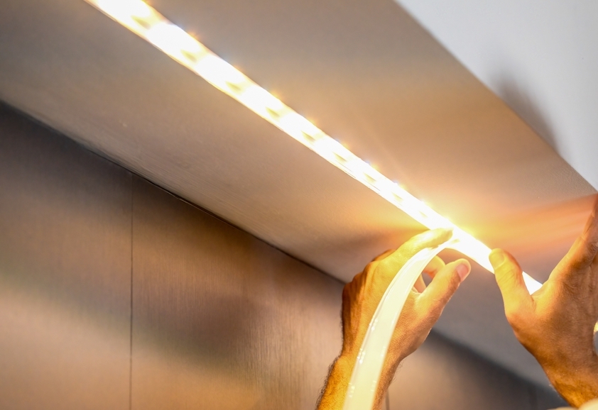 Commercial electrical work by electricians in Stafford