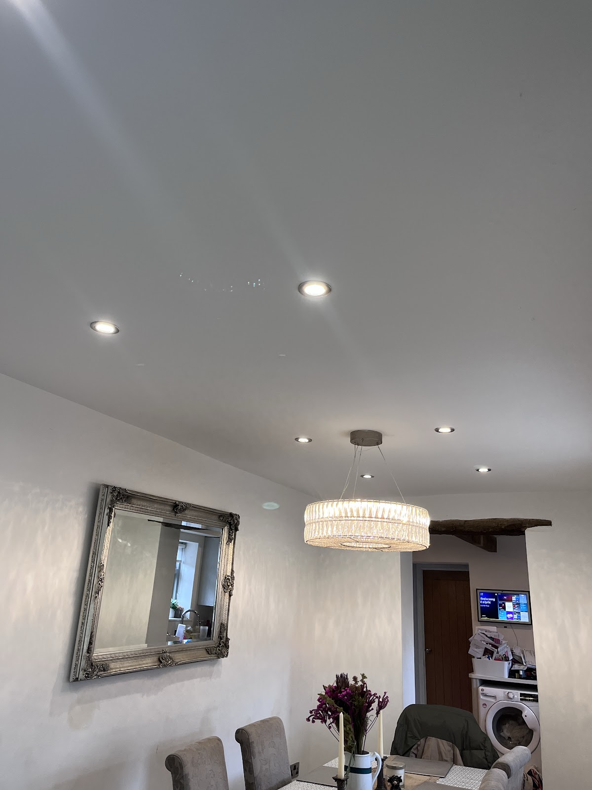 LED lighting scheme installed by electricians in Stafford